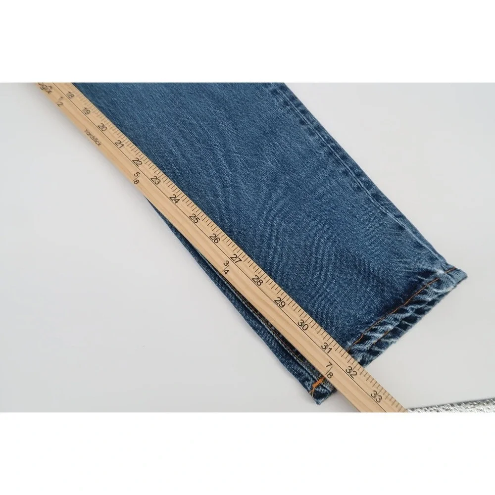 Nudie‎ Jeans Men's Fearless Freddie Shaded Rain Cotton Denim Italy Size 31x32